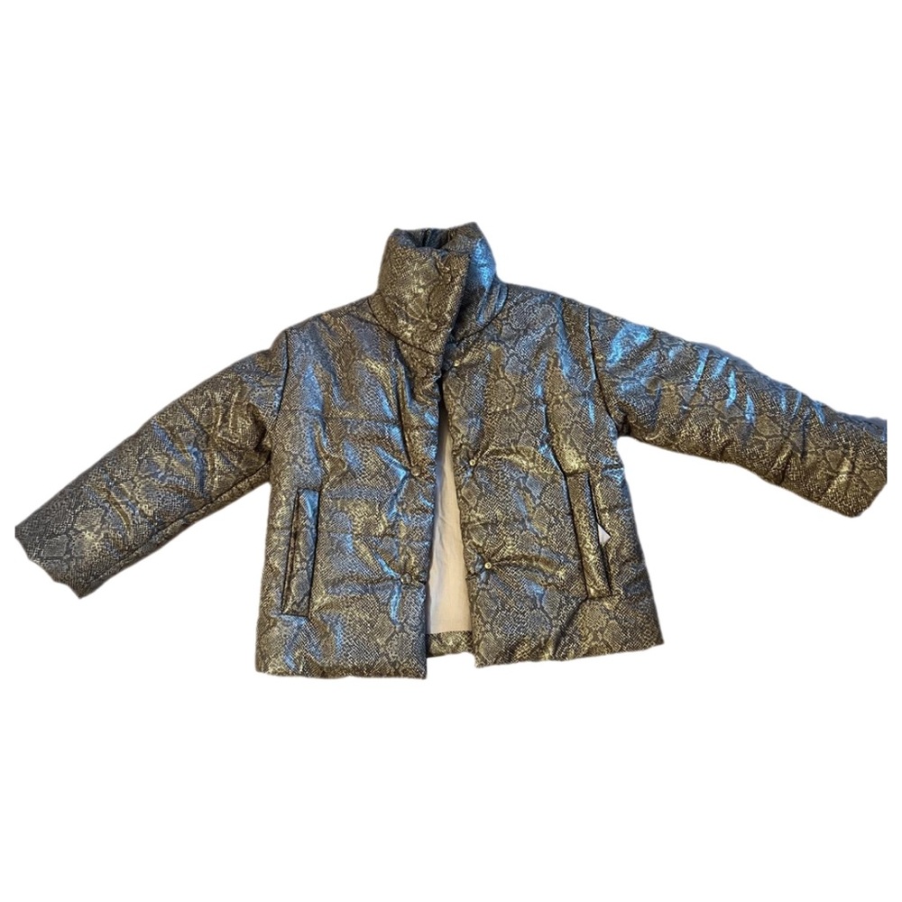Nanushka leather puffer